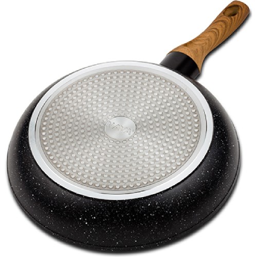 NONSTICK PAN WITHOUT LID  NATURE 10-144-104 (30CM / STONE BLACK)